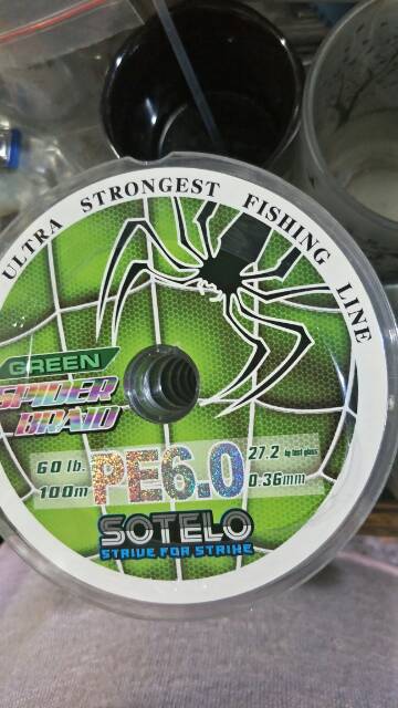 Senar PE Sotelo Green Spider Braid