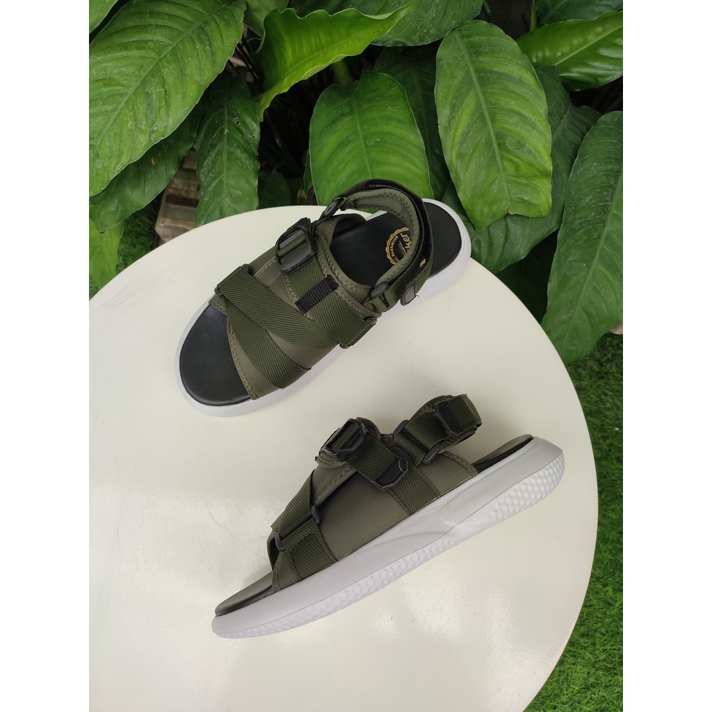 sandal kasual pria wanita volkerfootwear nuft mock up army