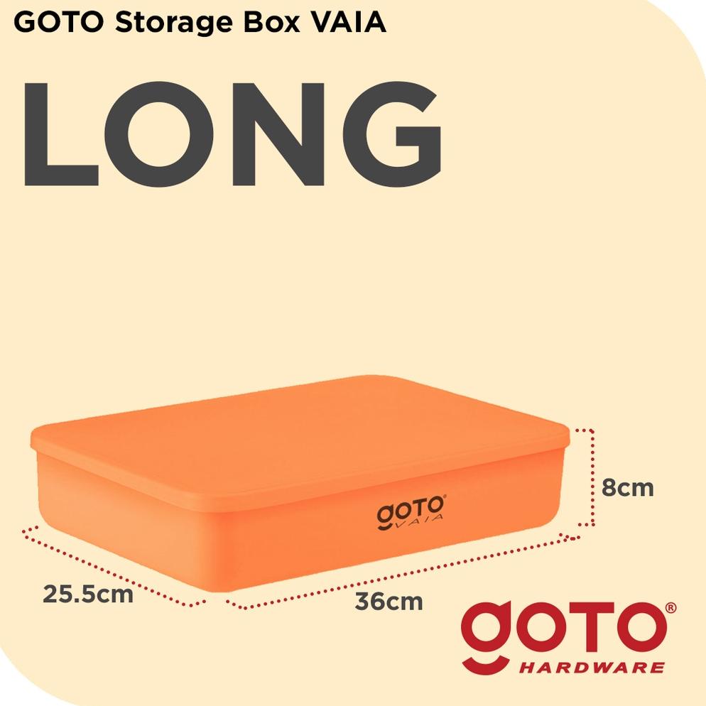 ❁ Goto Vaia Storage Organizer Box Container Keranjang Penyimpanan ♨