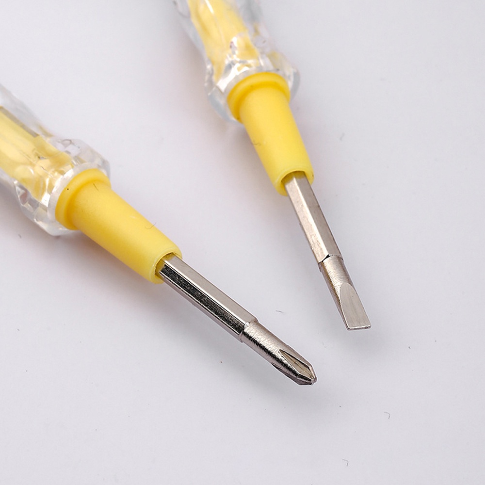 2pcs Test Pen Dual purpose Bahan Stainless Steel Untuk Power Tool