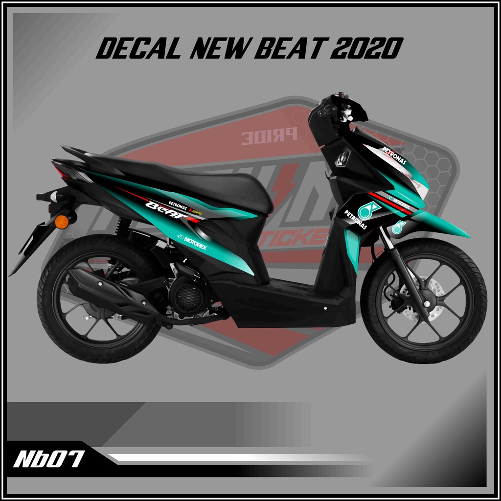 sticker beat 2020 green petronas 07