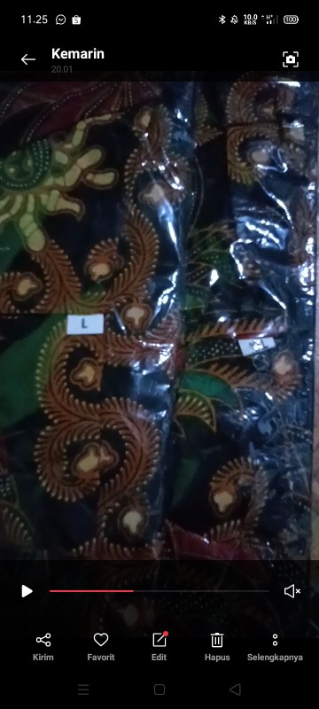 Maura Couple - Sania Ruffle Batik Couple Ori Ndoro Jowi Dnt Garansi Termurah Shopee