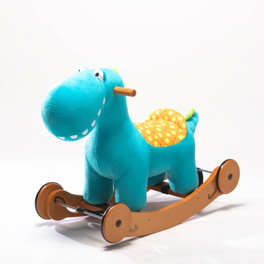 Little Forest Rocking Animal Horse Dino Ride - Mainan Kuda Kudaan Kayu Anak Kecil Wooden Horse Flori