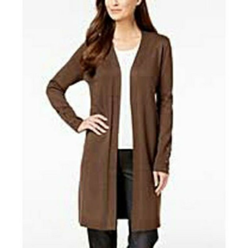 KARDIGAN BELLE/CARDI OVERSIZE RAJUT PREMIUM-Bronze