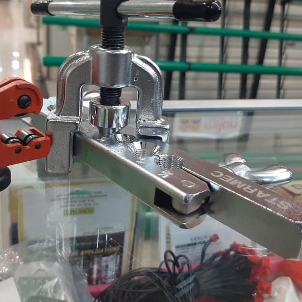 ❆ cutter pipa ac mini ct128 dan flaring ct 195 pemekar pipa tembaga ✶