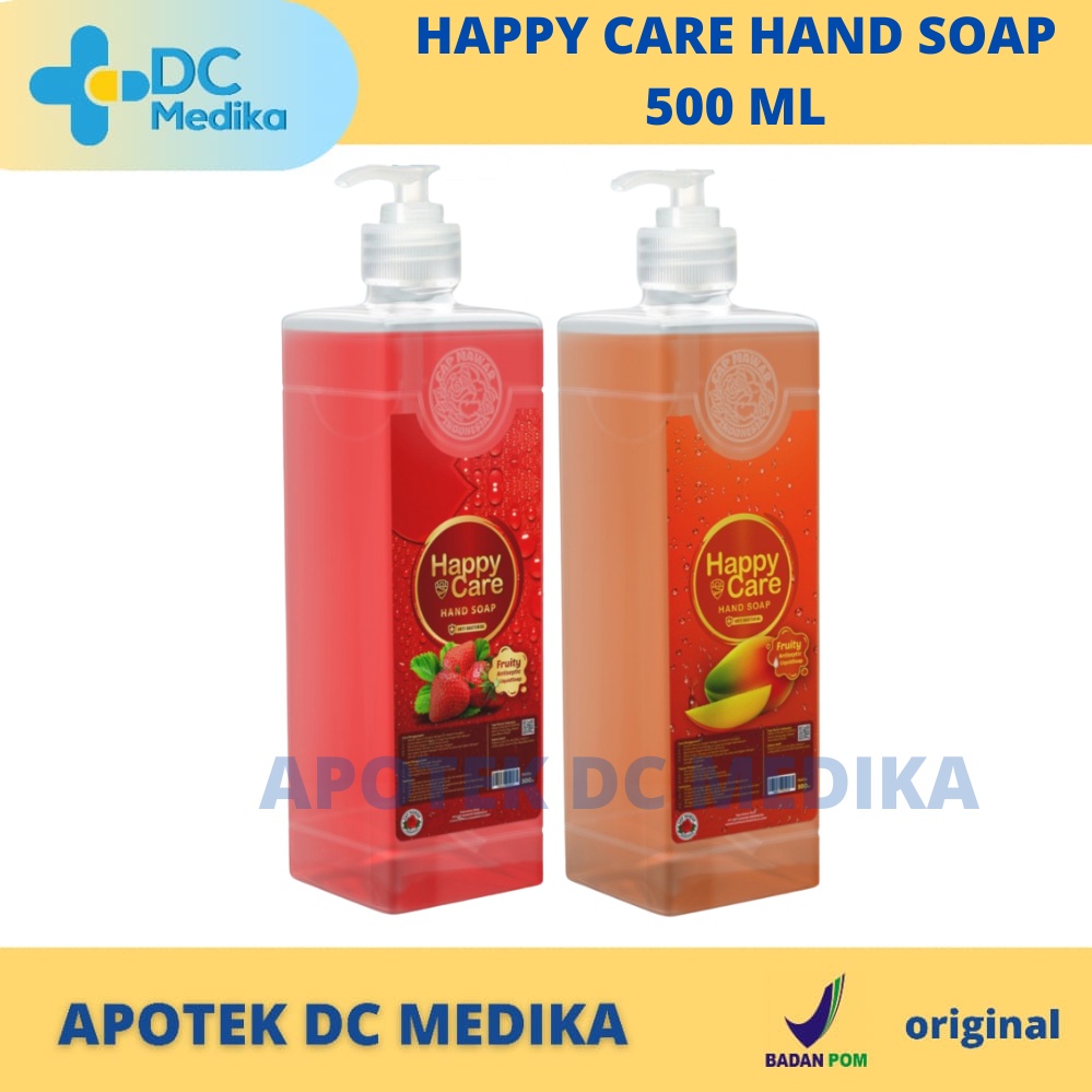 HAPPY CARE HAND SOAP 500ML SABUN CUCI TANGAN MURAH 500 ML