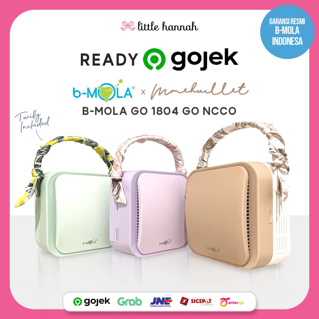 [READYSTOCK] bMola x MmeHuillet b-Mola Go x Mmehuillet Air Purifier Portable