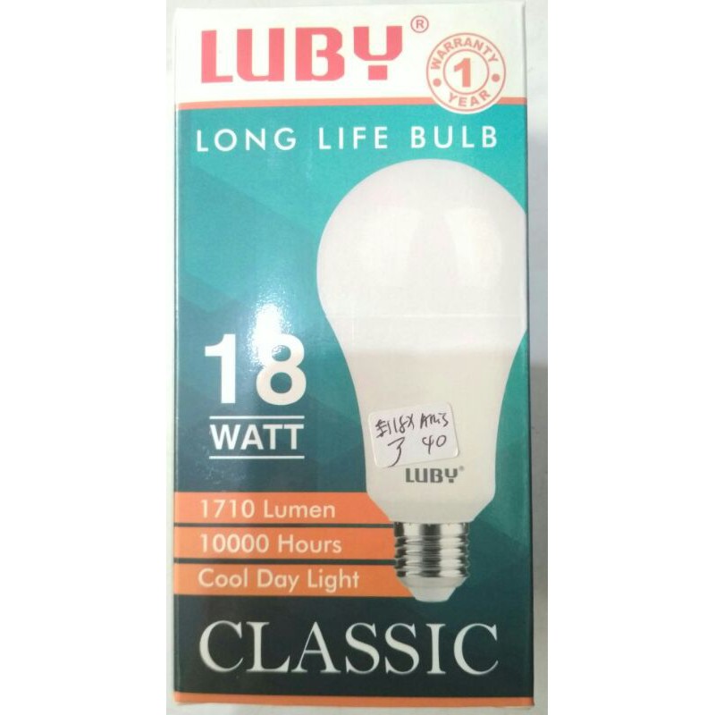 led lampu Luby 18watt