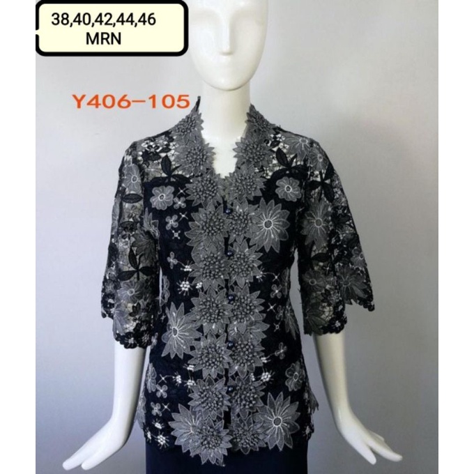 [PREMIUM] ATASAN BROKAT PINK BOUTIQUE WANITA