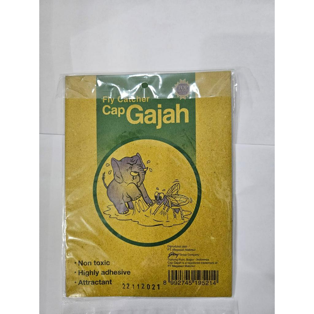 Gajah Lem Lalat Kertas Super Lengket isi 3 lembar