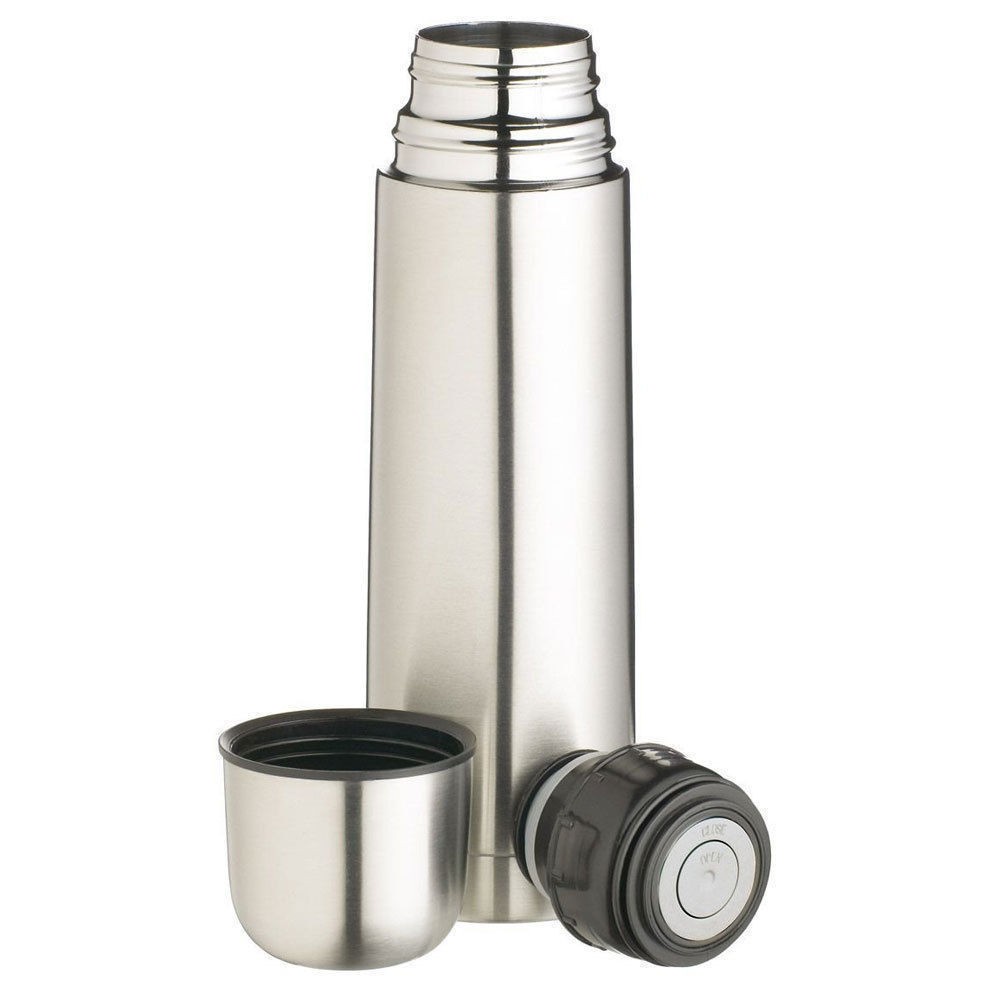 [DEASTORE] TERMOS AIR STAINLESS 500 ML &amp; 1 L / THERMOS AIR PANAS - DINGIN / TERMOS KAPSUL BONUS SARUNG BOTOL