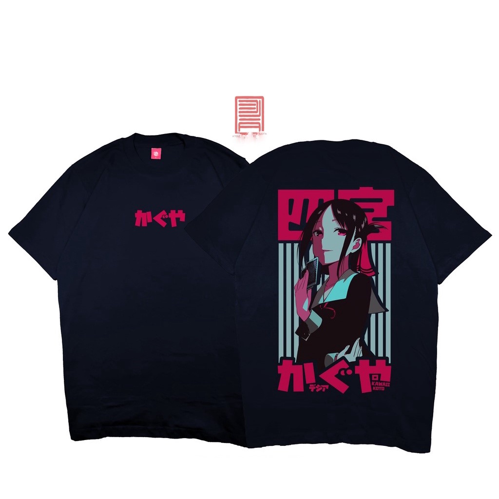 FC - KAOS OVERSIZE KAGUYA SHINOMIYA || KAOS ANIME KAGUYA T- shirt