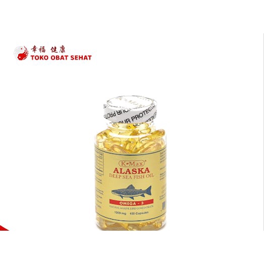 K - MAX DEEP SEA FISH OIL OMEGA 3 MINYAK IKAN ALASKA