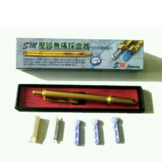Pen bekam sammora - lancing sammora gold - alat bekam