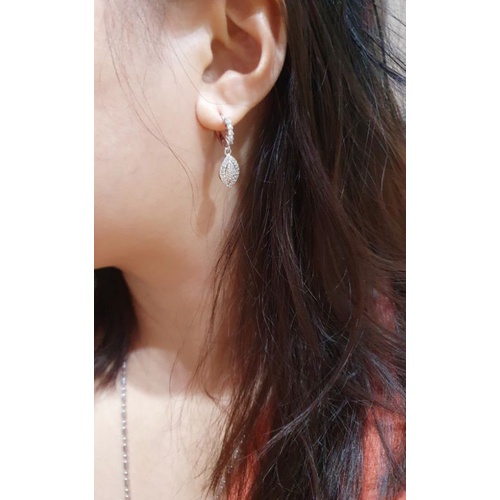 Anting silver925 perak anti karat anti alergi Earring Premium Quality