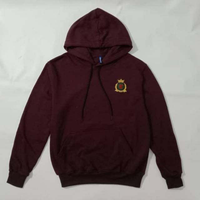 Hoodie HnM H&M Original NYC Maroon Pullover
