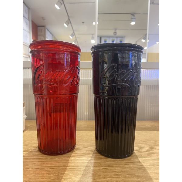 Miniso tumbler cocacola gelas mug coca cola free sedotan