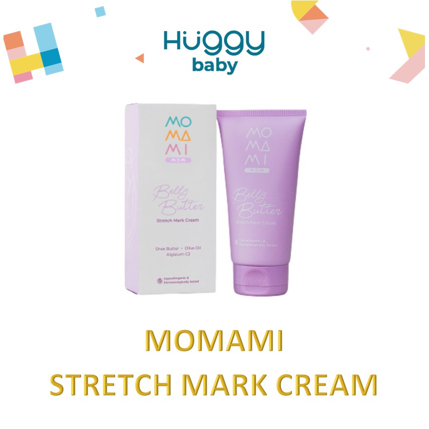 Momami BELLY BUTTER Stretch Mark CREAM | KRIM Guratan Kulit