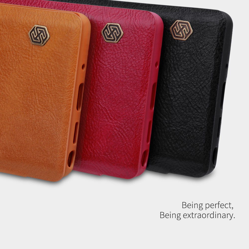 Flip Cover SAMSUNG Galaxy Note 20 Ultra Nillkin Qin Leather Flip Case Original