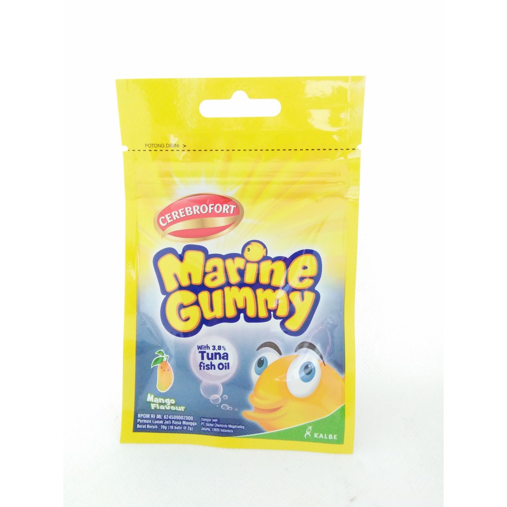 

MARINE GUMMY PER SACHET RASA MANGGA