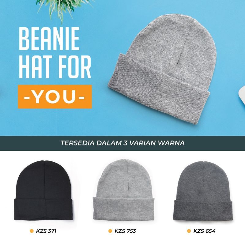 Kupluk Pria  Beanie hat kupluk keren