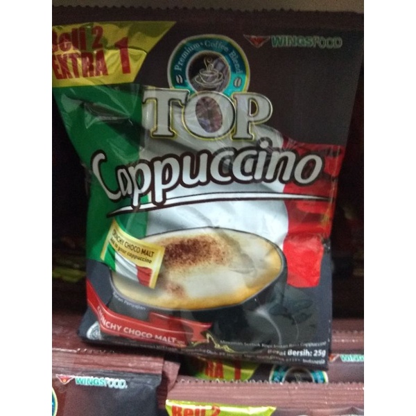 

Kopi Top Capuccino 25 Gram Isi 15