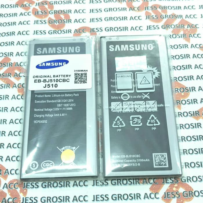 Baterai Battery Original Samsung J5 2016 J510 J5108 J5109 EB-BJ510CBC