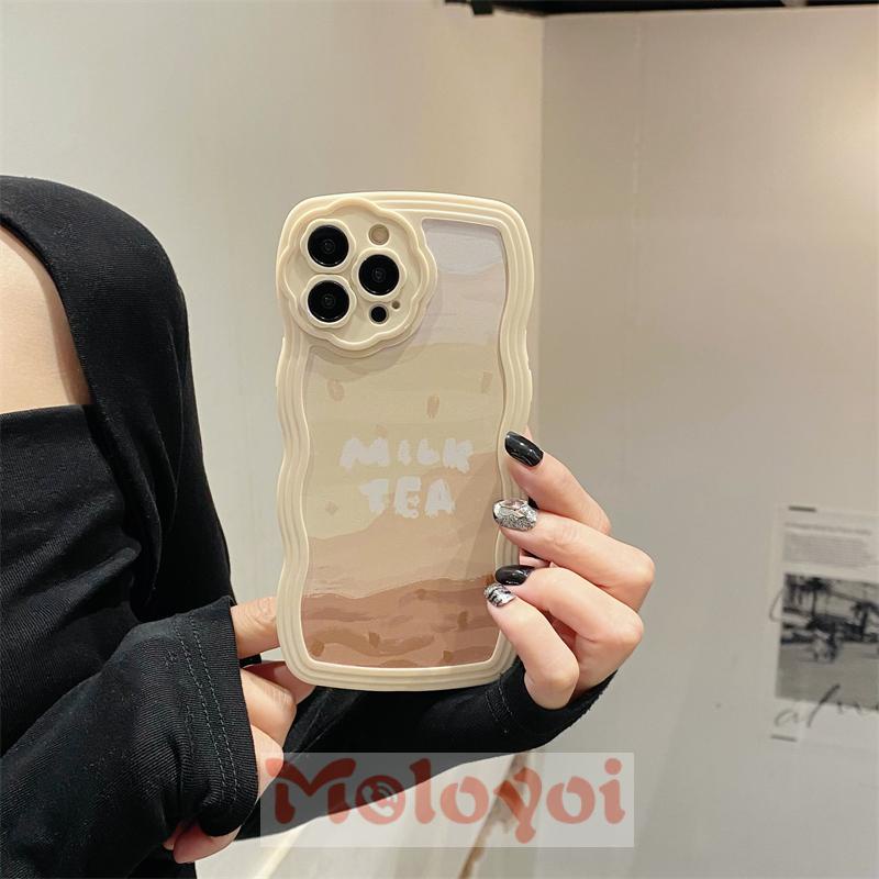 Soft Case Pelindung Lensa Kamera Pola Bunga Gelombang Tahan Banting Untuk IPhone 6 6s Plus 11 12 13 Pro MAX 7plus 8plus XR X XS MAX 7 8 SE 2020