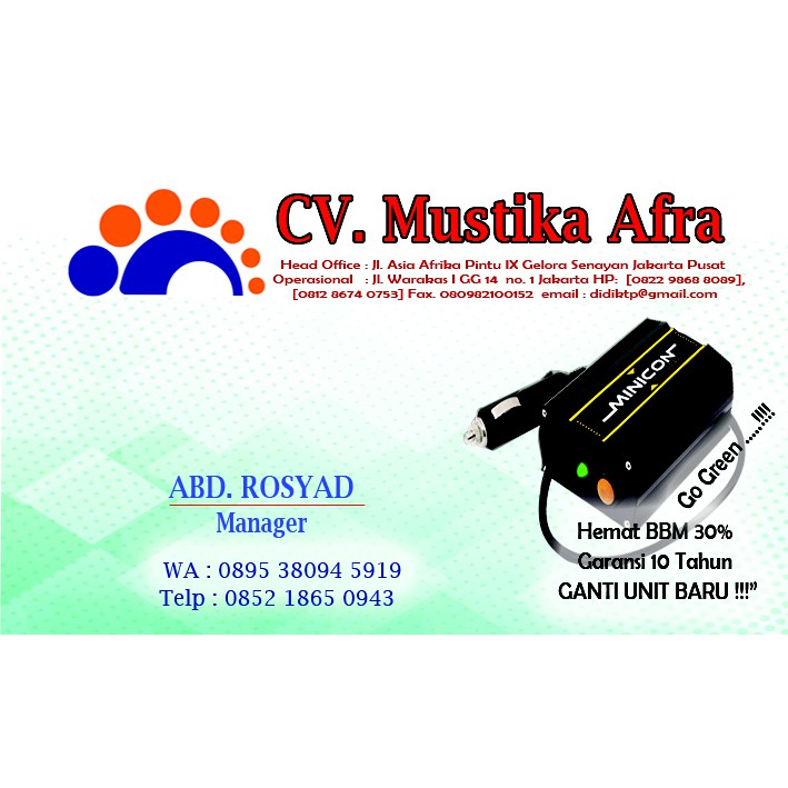 

Cetak kartu nama online
