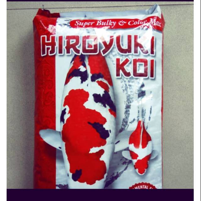 Gloria - Pakan ikan koi koki hiroyuki super bulky color max