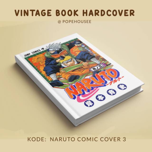 

NOTEBOOK HARDCOVER NARUTO KOMIK A5