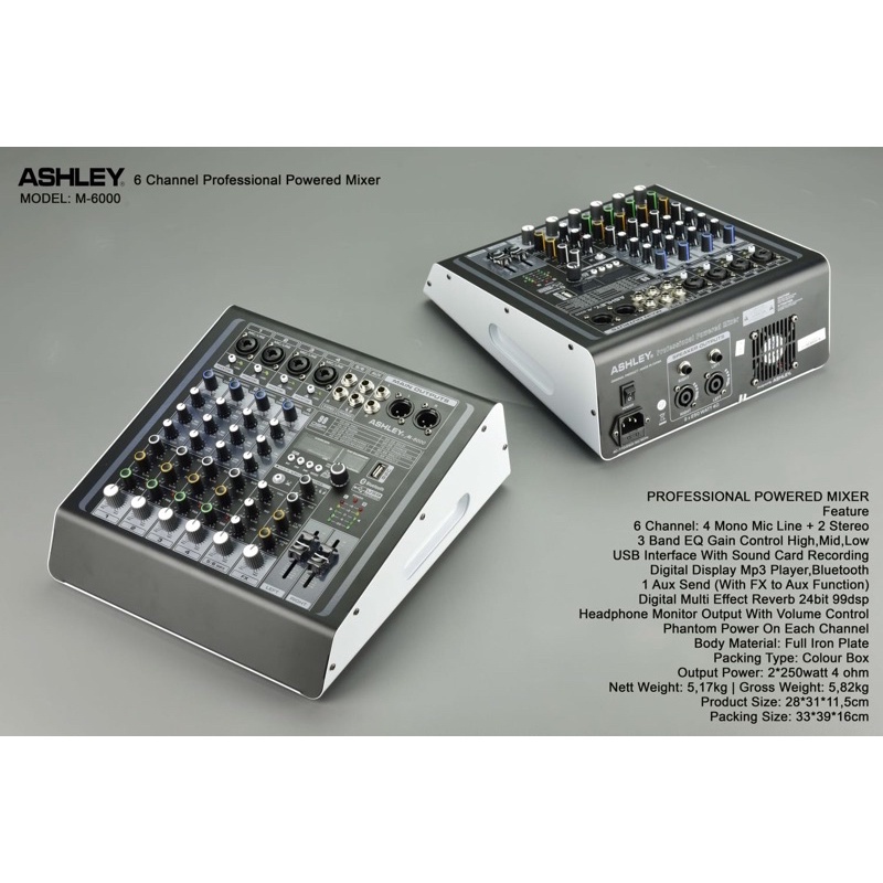 Ashley M6000