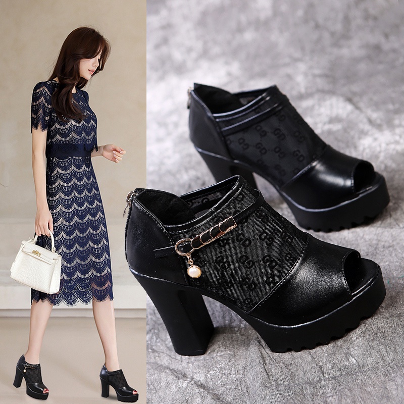 fas-982, sepatu heel wanita import fashion sepatu hak  5102 tinggi wanita cantik dan terkiniian terpopular