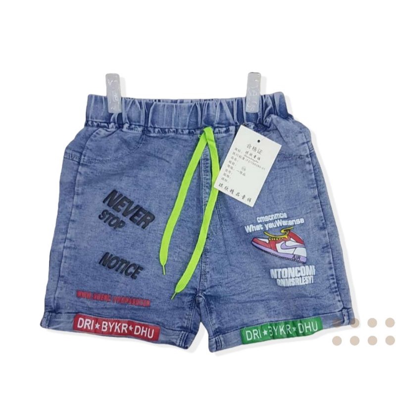 Celana Pendek Jeans Jins Anak Laki Laki2 Cowok IMPORT HPB