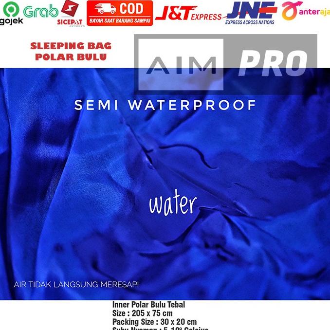 Aimpro Sleeping Bag Bulu Tebal Dan Lembut