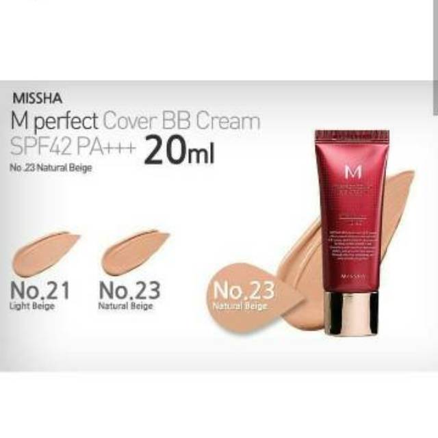 MISSHA M PERFECT COVER BB CREAM ...(💯% Original Missha)