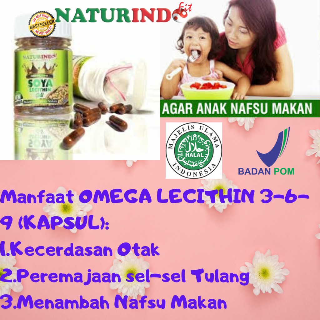 Suplemen Makanan Kesehatan  Soya Capsul Naturindo