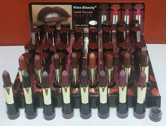 LIPSTICK K.B CREATE THE LOOK 35428C /harga per 8 ada seri A &amp; B