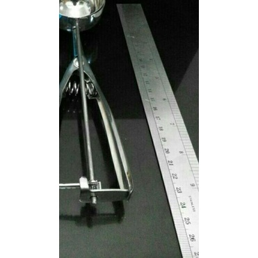 ♨ Sendok es krim besar diameter 6 cm large ice cream scoop stainless ➻