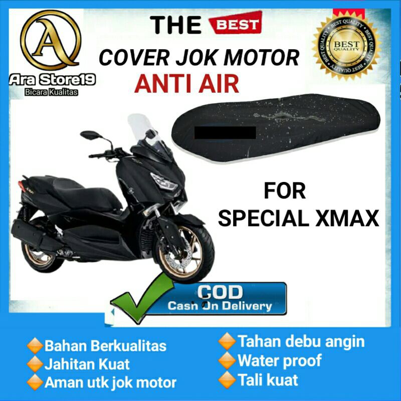 Sarung Jok Cover Jok Motor XMAX Waterproof Ukuran Jumbo / Terlaris.