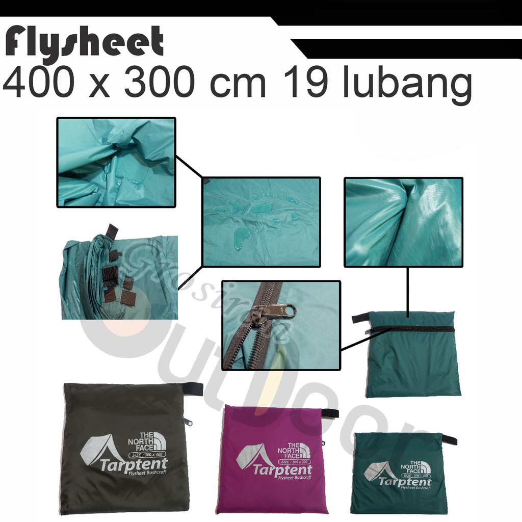 Flysheet Ultralight 3x4