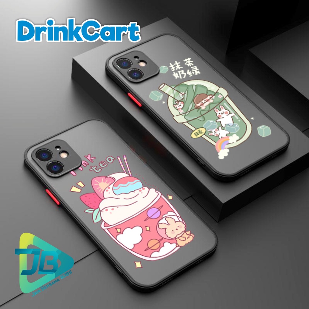 SOFTCASE DOVE DRINKCART OPPO VIVO SAMSUNG XIAOMI REALME IPHONE ALL TYPE JB4916
