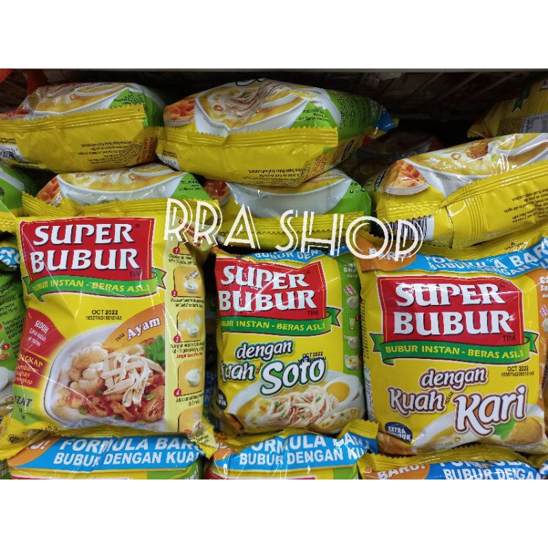 

Super Bubur instant beras asli 45gram