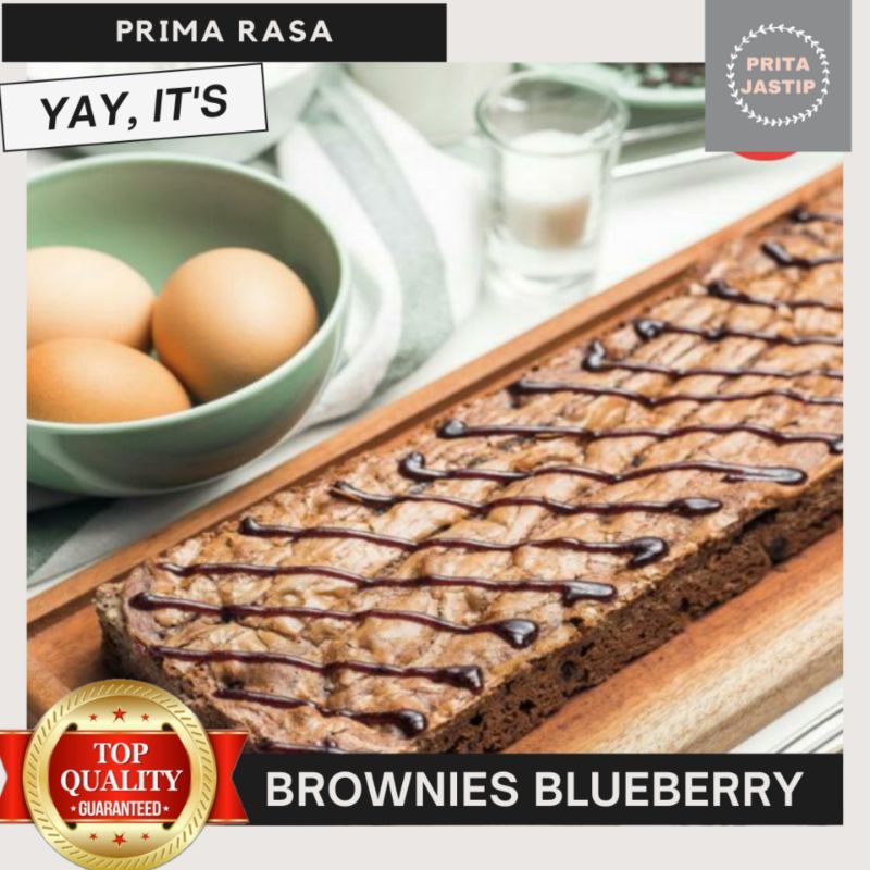 

BROWNIES PANGGANG BLUEBERRY PRIMA RASA OLEH OLEH BANDUNG TERLARIS