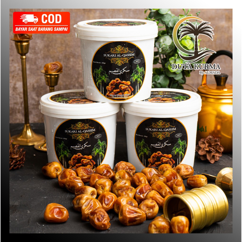 

{COD} Kurma SUKARI Ember Al-Qassim 800GR Sukkari ORI Premium Kualitas 100% ORIGINAL SUPER PREMIUM