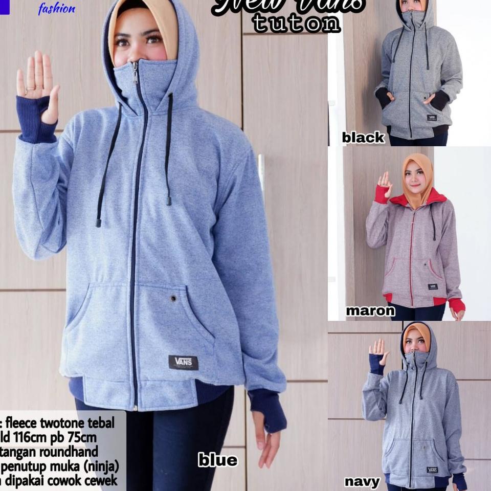 [Original] jaket wanita ninja new vans tuton original murah