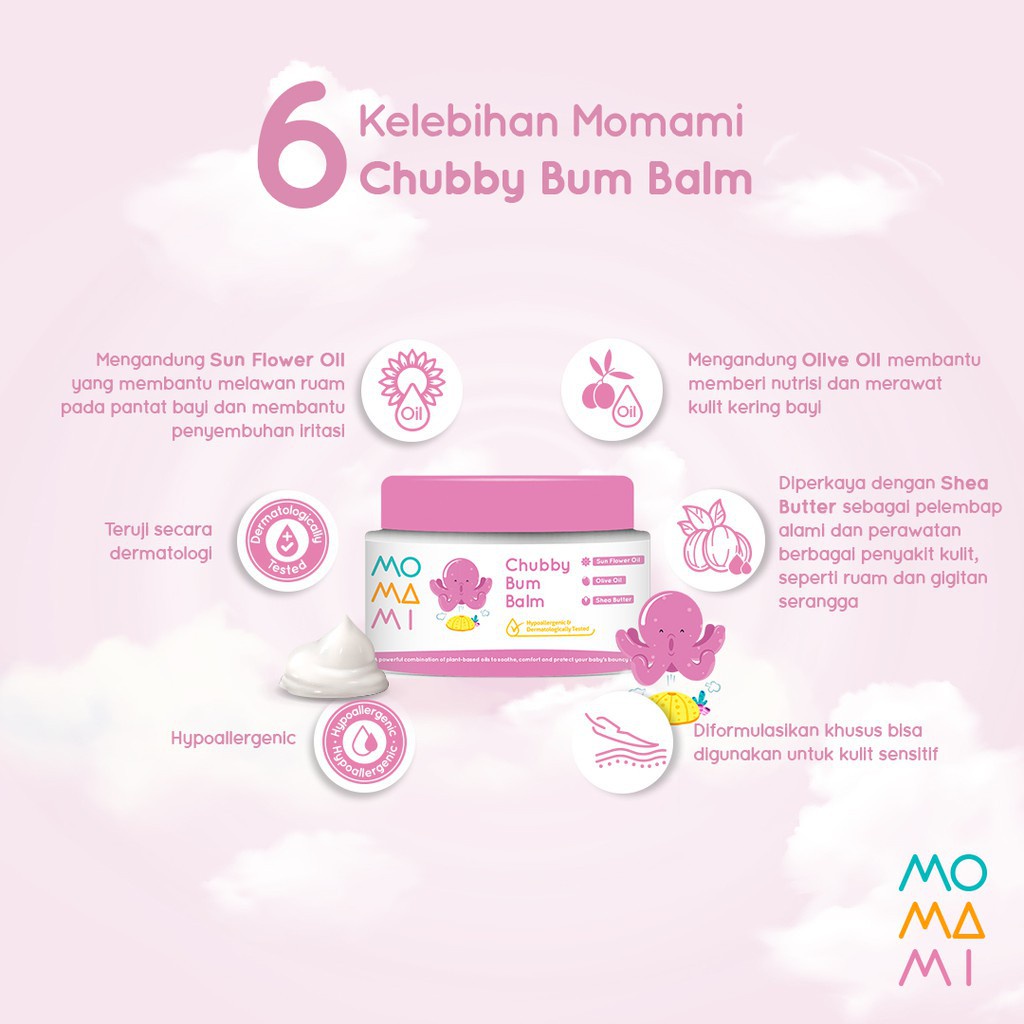 MOMAMI Chubby Bumb Balm 50gr