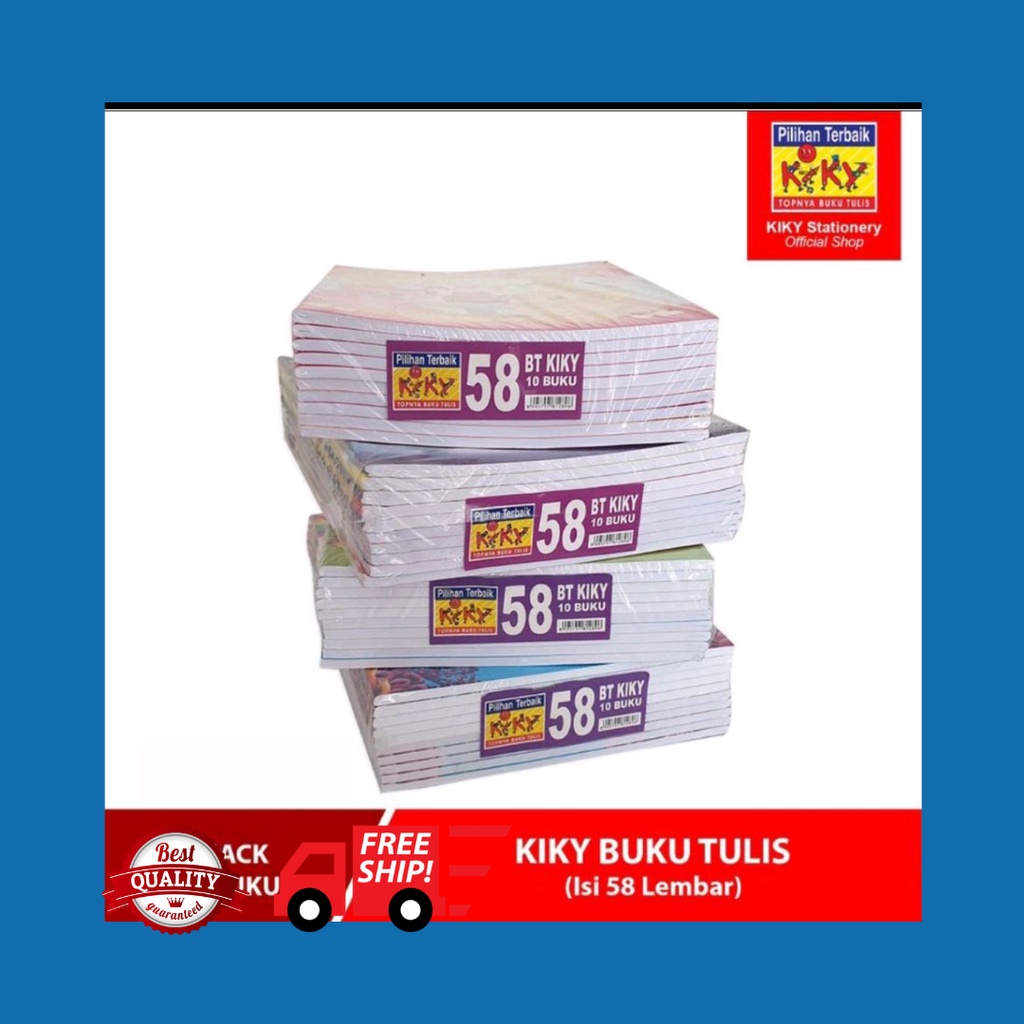

BUKU TULIS KIKY 58 ISI 10