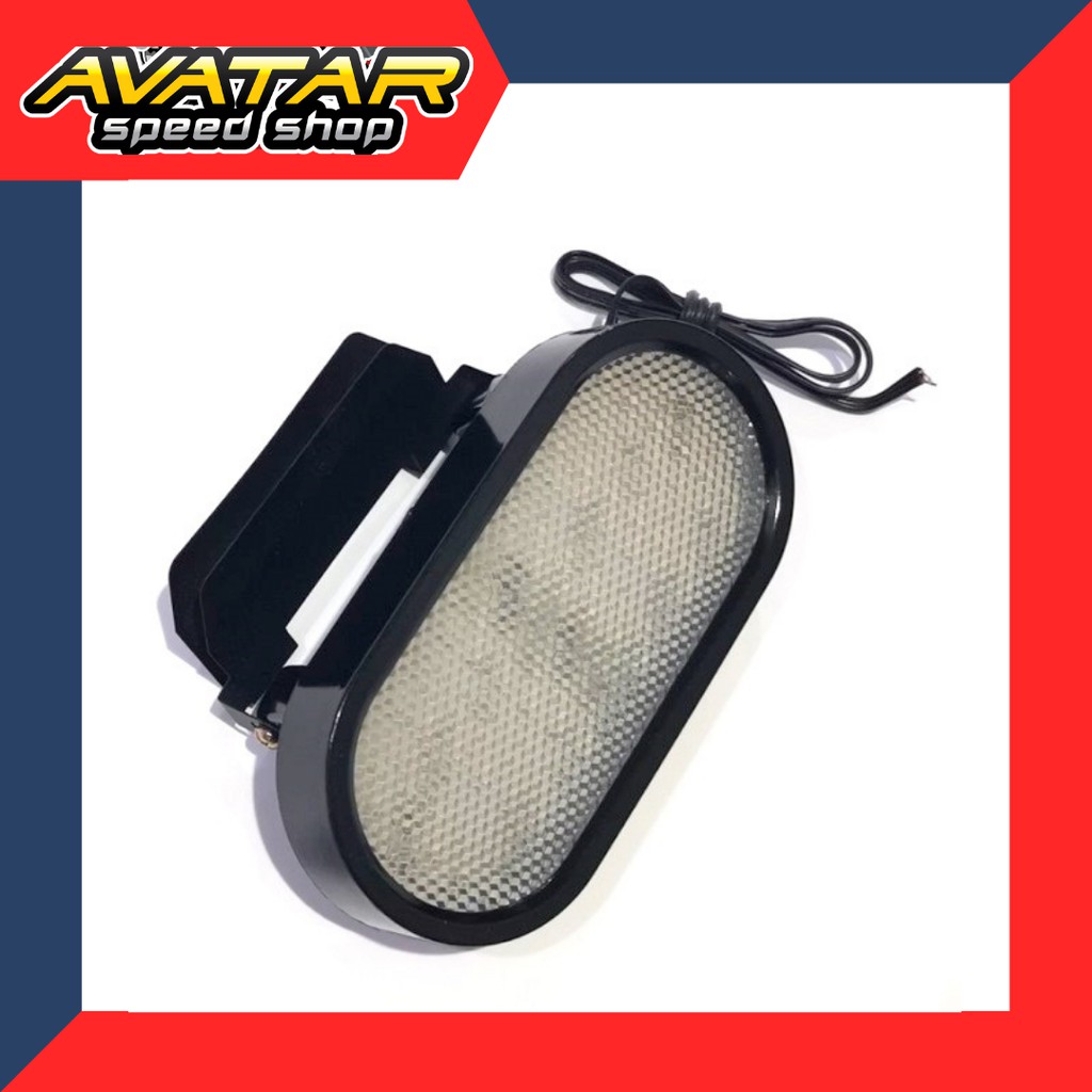 LAMPU BELAKANG MOTOR TYPE OVAL RAINBOW
