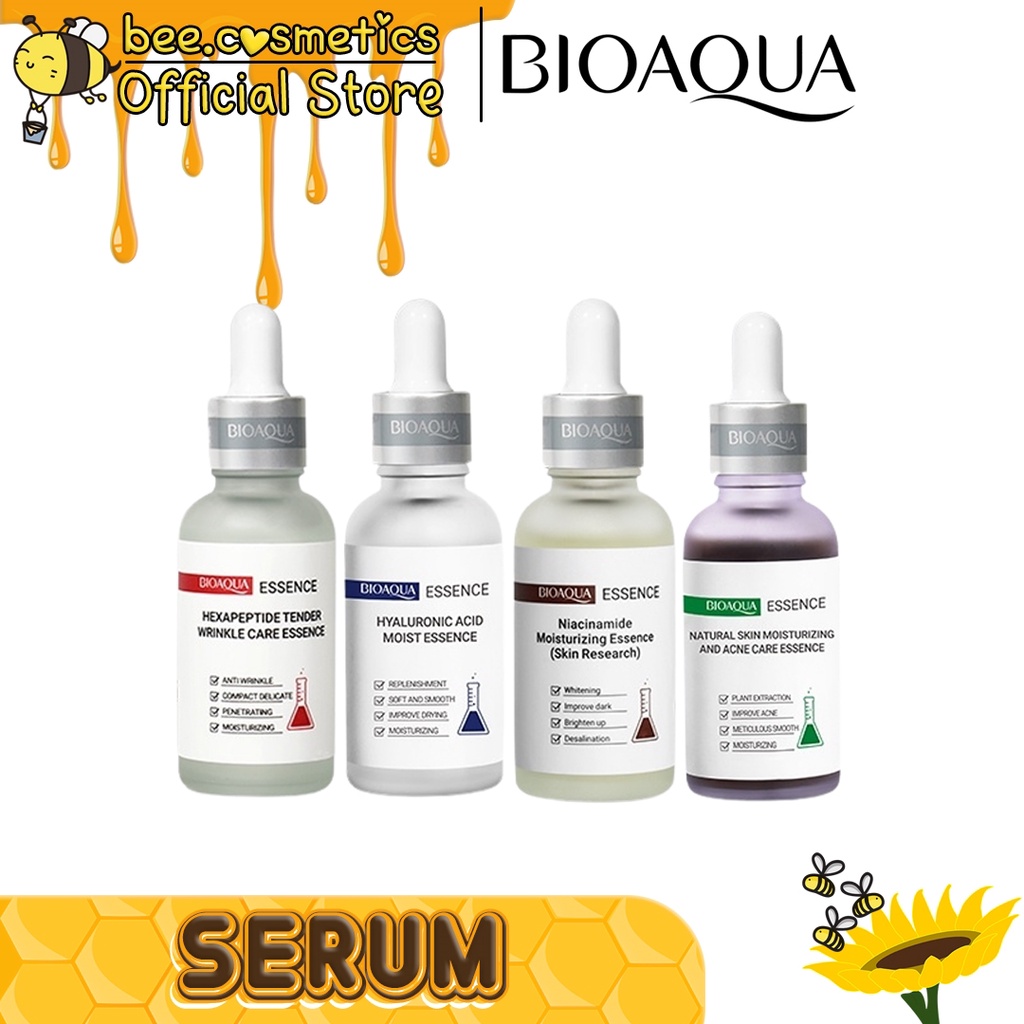 BIOAQUA SERUM ESSENCE 30ML ( Niacinamide/Hyaluronic Acid/Acne Care)